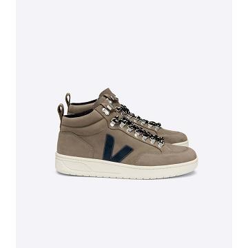 Dámské Vysoké Veja RORAIMA NUBUCK Olivy Zelené | CZ 366AHK